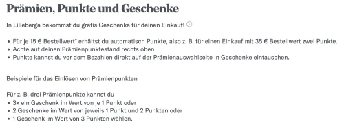 Lilleberga Gutschein