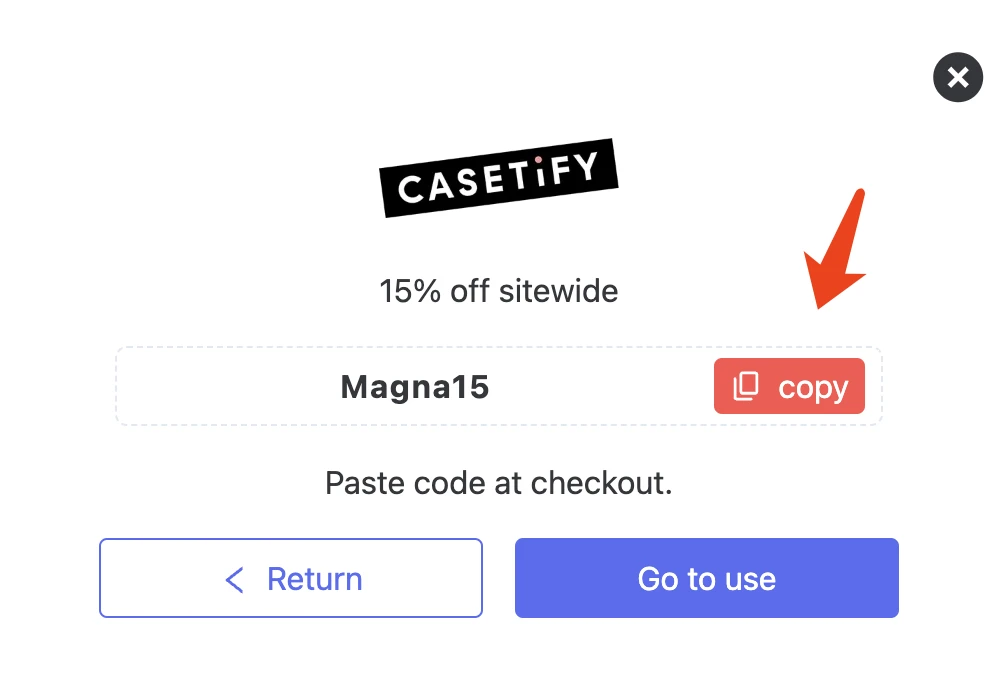 2. Click "Copy".