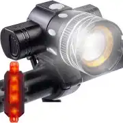Cykellampor LED Fram/Bak Laddningsbara